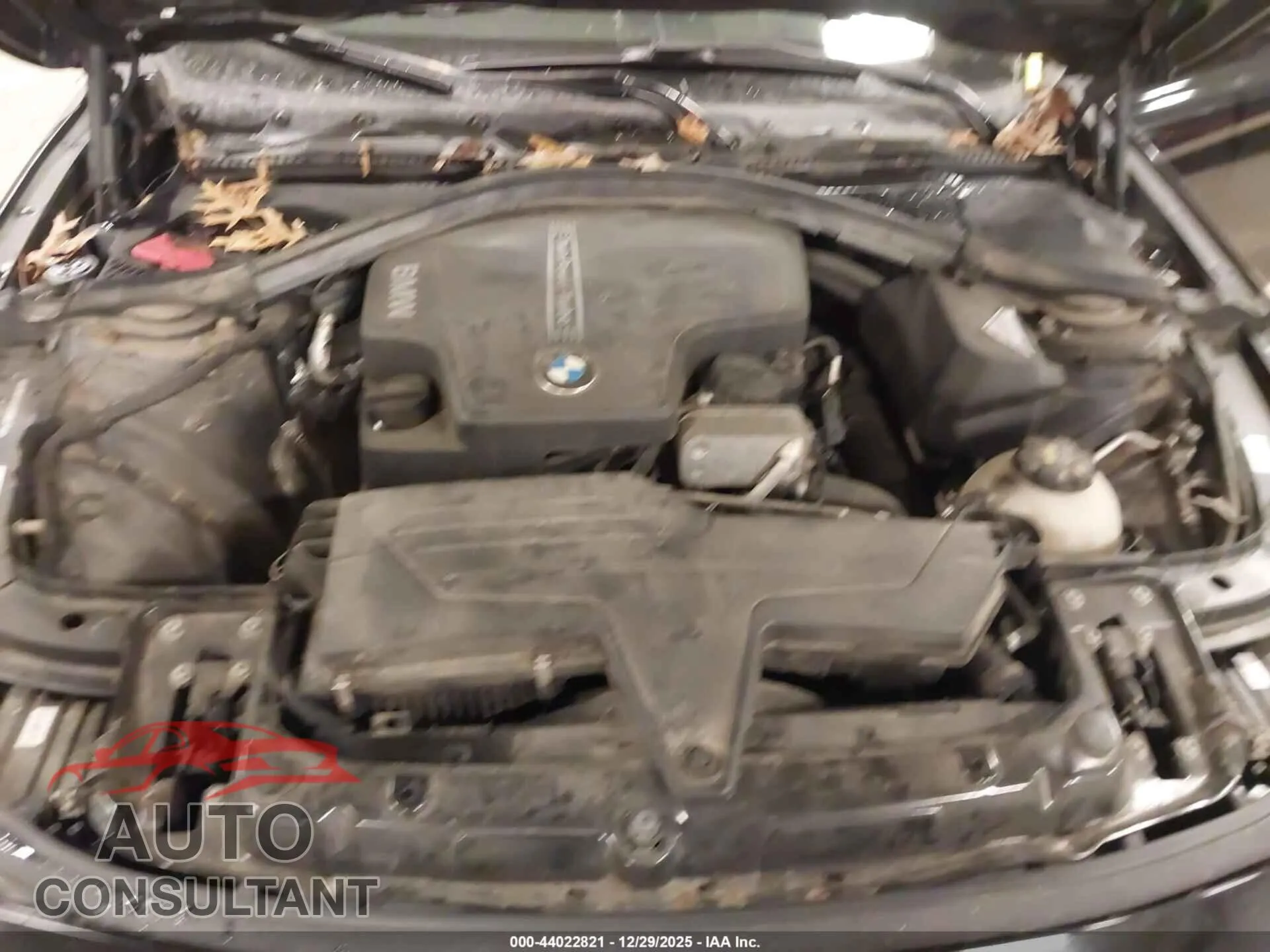 2014 BMW 328I Damaged VIN WBA3B3G57ENR83115 – odometer reading