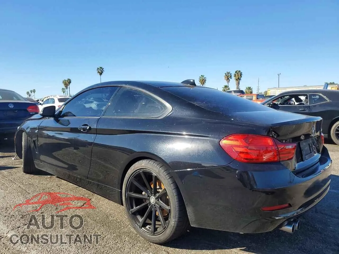 2014 BMW 4 SERIES Damaged VIN WBA3N7C52EF718990 – rear exterior