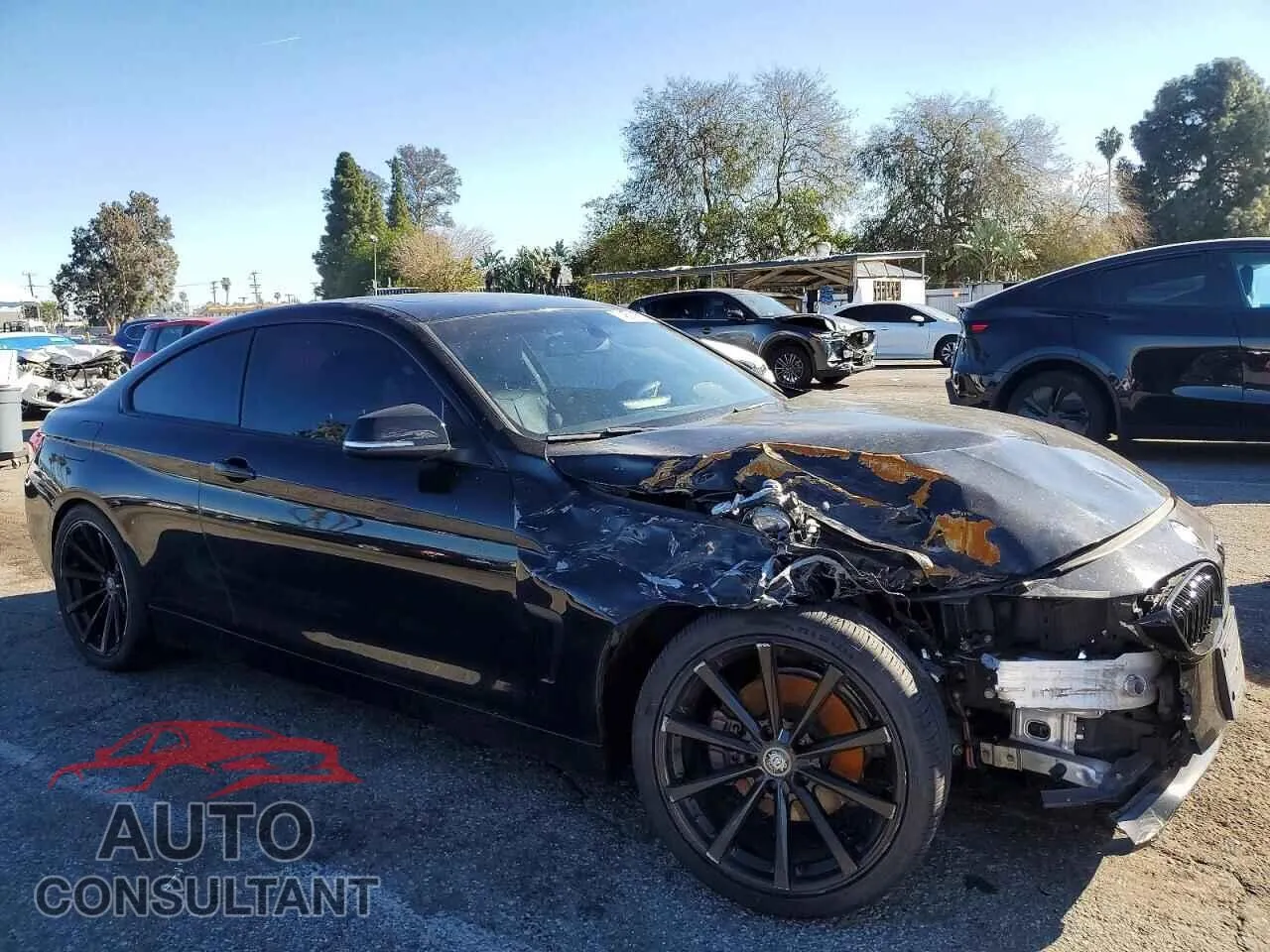 2014 BMW 4 SERIES Damaged VIN WBA3N7C52EF718990 – dashboard