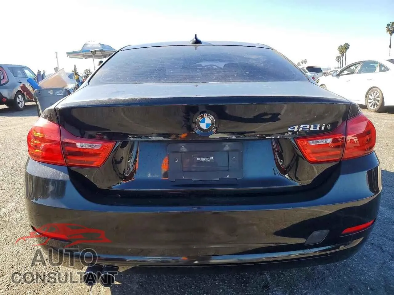 2014 BMW 4 SERIES Damaged VIN WBA3N7C52EF718990 – engine bay