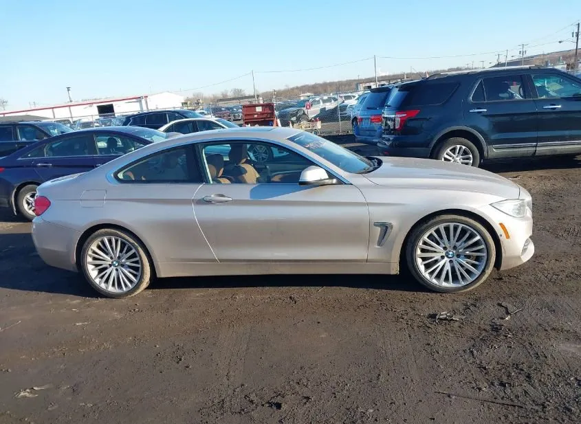 2014 BMW 435i Used VIN WBA3R5C58EF730022 – engine bay