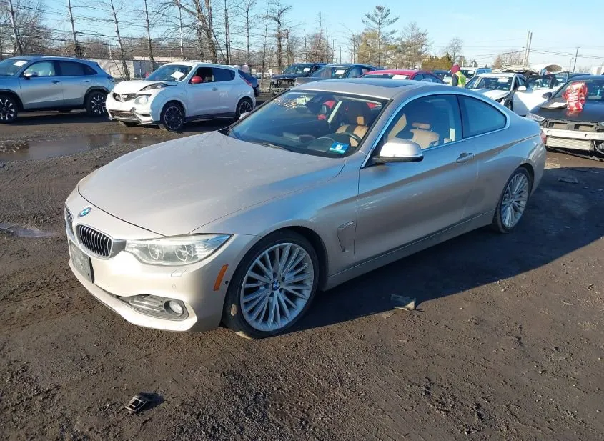 2014 BMW 435i Used VIN WBA3R5C58EF730022 – trunk area