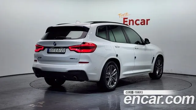 2021 BMW X3 (G01) xDrive 20i M Sport Sold VIN WBA51BG0XM9F70609 – odometer reading