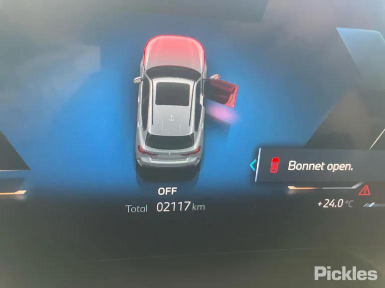 2025 BMW 1 Series Used VIN WBA52GE0507U34453 – trunk area