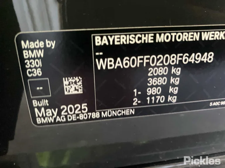 2025 BMW 3 Series Damaged VIN WBA60FF0208F64948 – photo 21 2025 BMW 3 Series Damaged VIN WBA60FF0208F64948 – photo 21