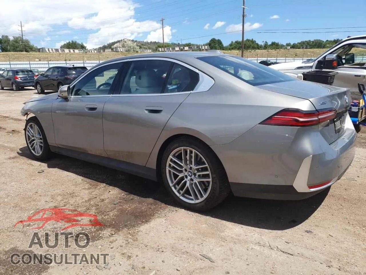 2024 BMW 5 SERIES Damaged VIN WBA63FJ06RCR12546 – rear exterior