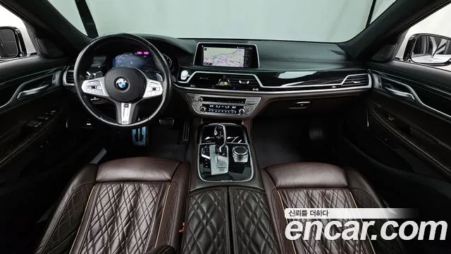 2021 BMW 7 Series (G11) 730d xDrive M Sport Sold VIN WBA7B810XMCG43756 – odometer reading