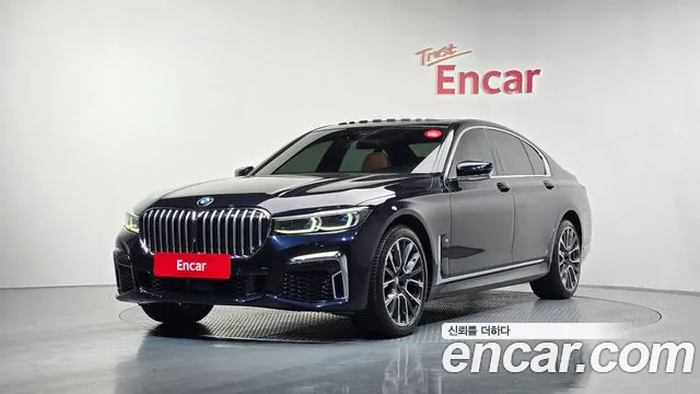 2021 BMW 7 Series (G11) 740i M Sport Sold VIN WBA7R210XMCH14107 – odometer reading