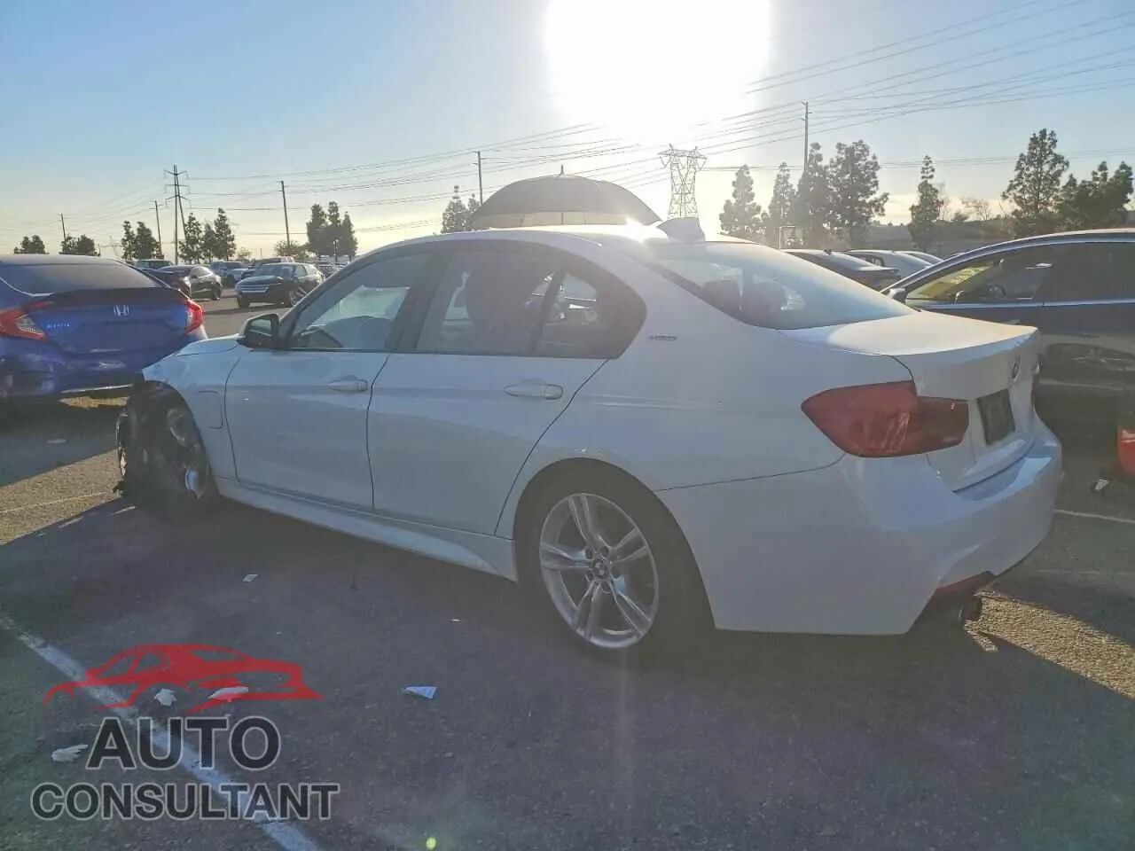 2018 BMW 3 SERIES Damaged VIN WBA8E1C54JA171456 – rear exterior 2018 BMW 3 SERIES Damaged VIN WBA8E1C54JA171456 – rear exterior