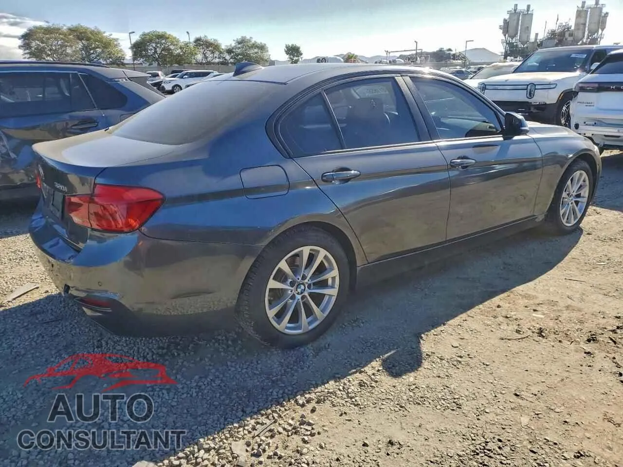 2017 BMW 3 SERIES Damaged VIN WBA8E1G52HNU13657 – side profile