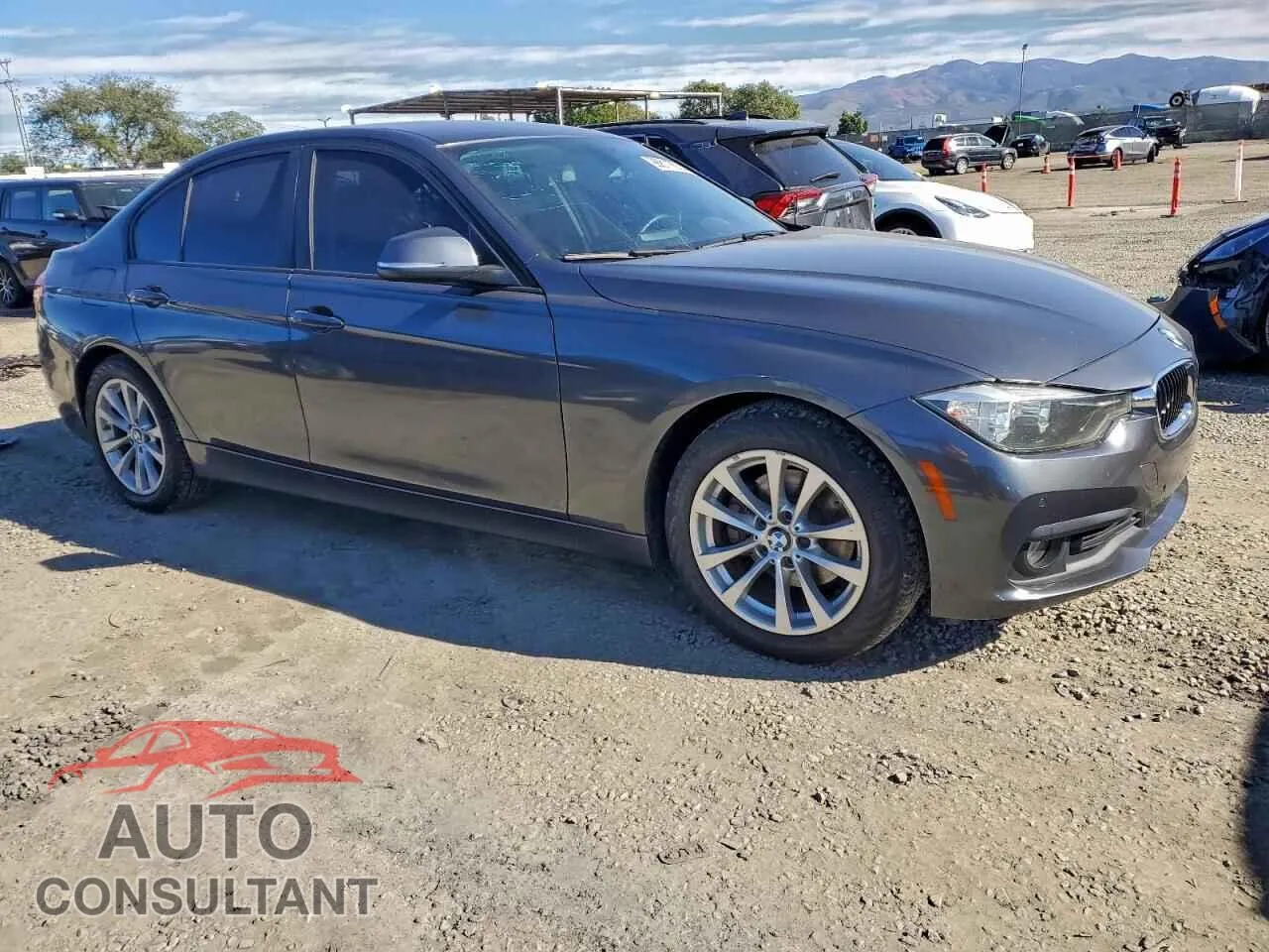 2017 BMW 3 SERIES Damaged VIN WBA8E1G52HNU13657 – dashboard