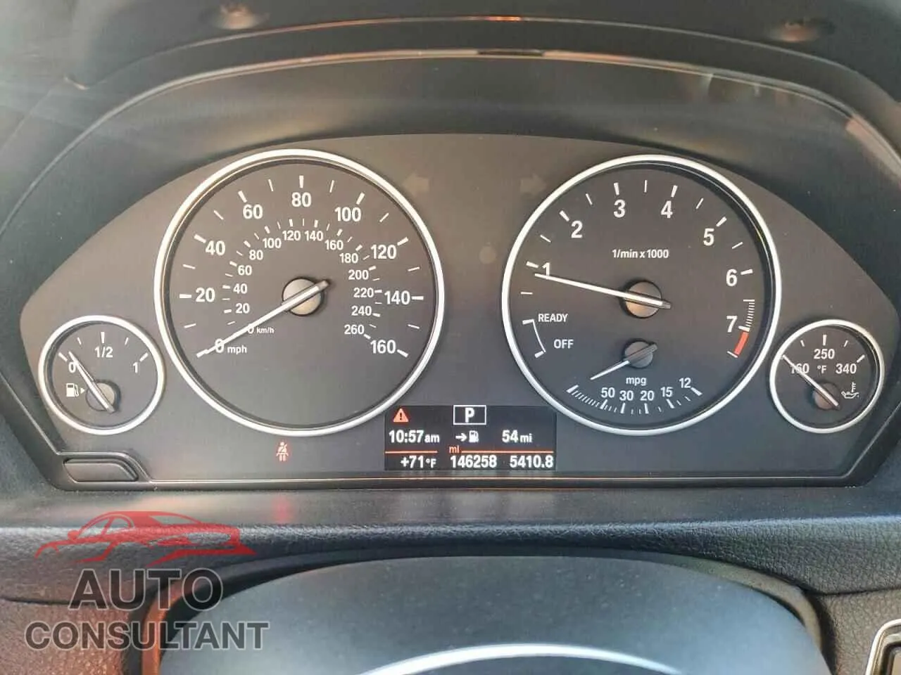 2017 BMW 3 SERIES Damaged VIN WBA8E1G52HNU13657 – trunk area