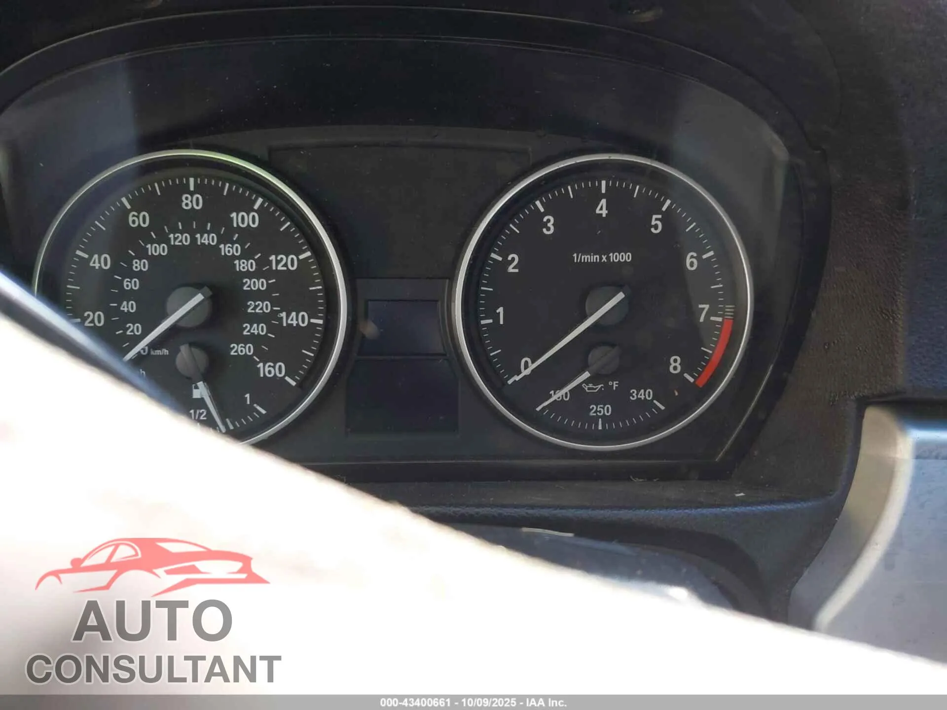 2011 BMW 335I Damaged VIN WBADX7C58BE578959 – exterior detail