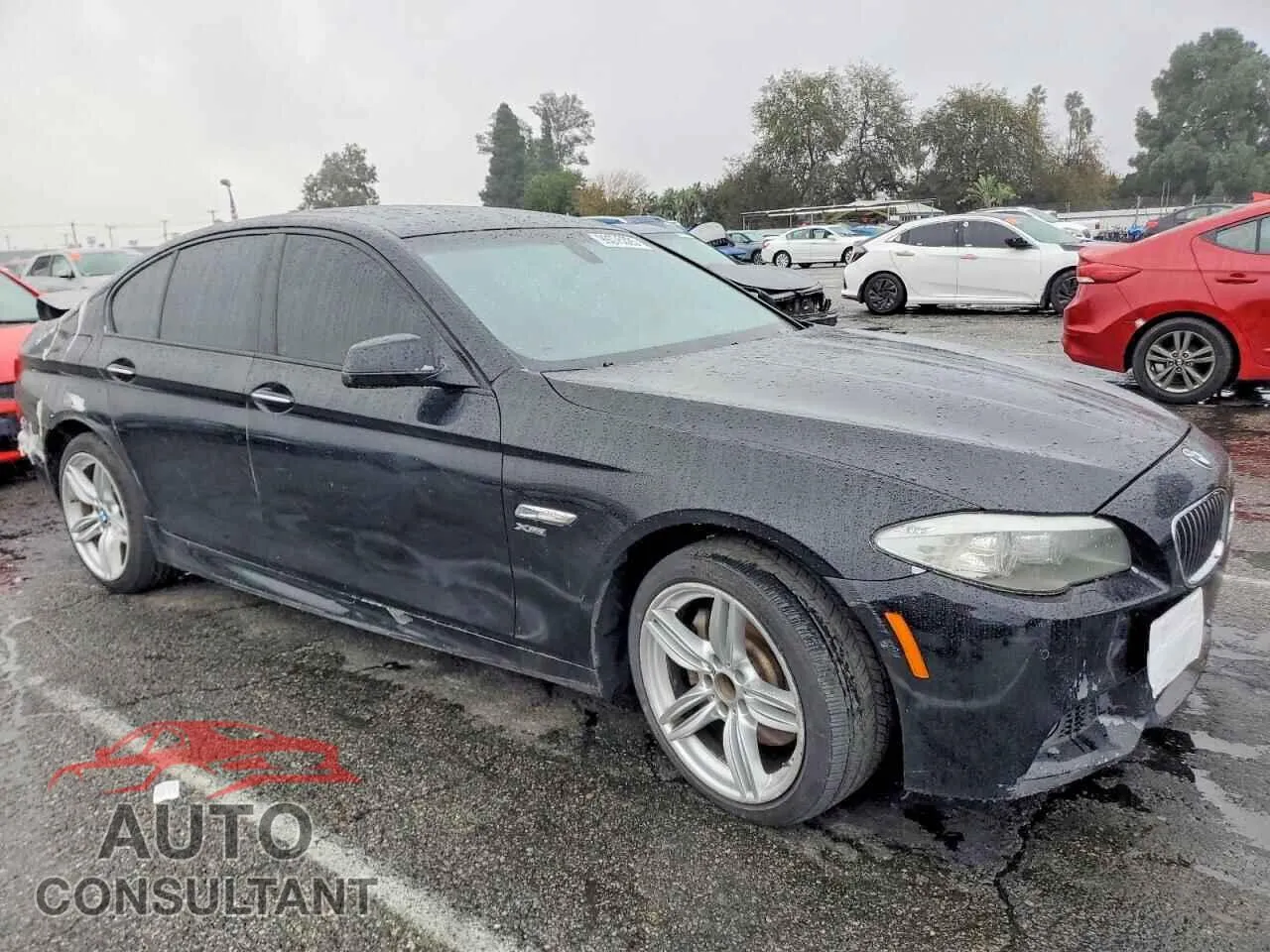 2011 BMW 5 SERIES Damaged VIN WBAFU7C53BDU53892 – dashboard