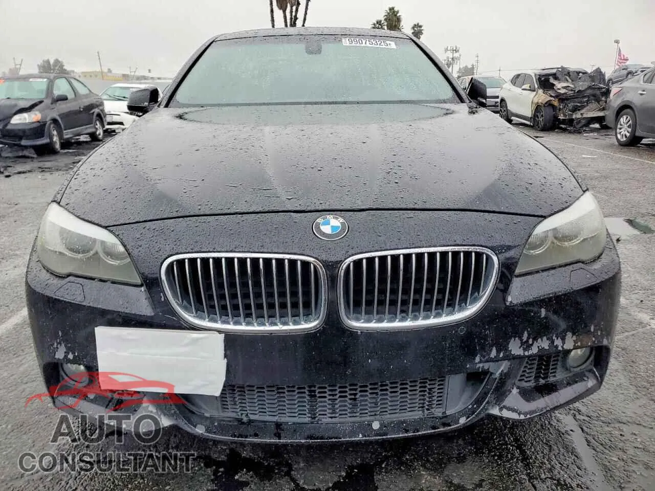 2011 BMW 5 SERIES Damaged VIN WBAFU7C53BDU53892 – interior seats