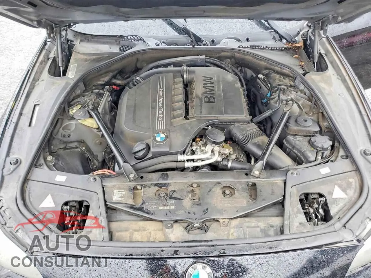 2011 BMW 5 SERIES Damaged VIN WBAFU7C53BDU53892 – photo 11