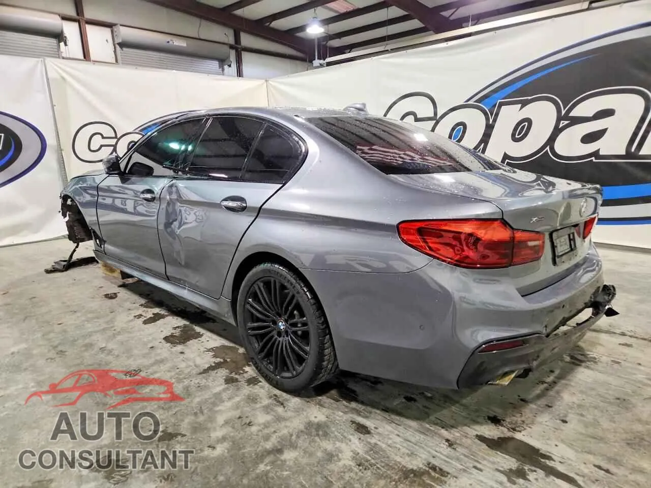 2017 BMW 5 SERIES Damaged VIN WBAJE7C3XHG890656 – rear exterior
