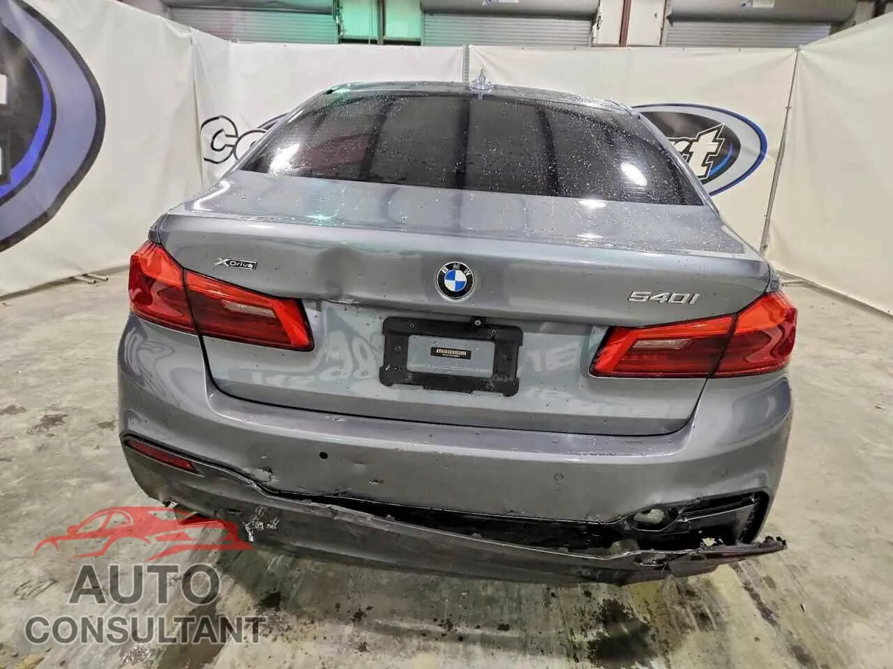 2017 BMW 5 SERIES Damaged VIN WBAJE7C3XHG890656 – engine bay