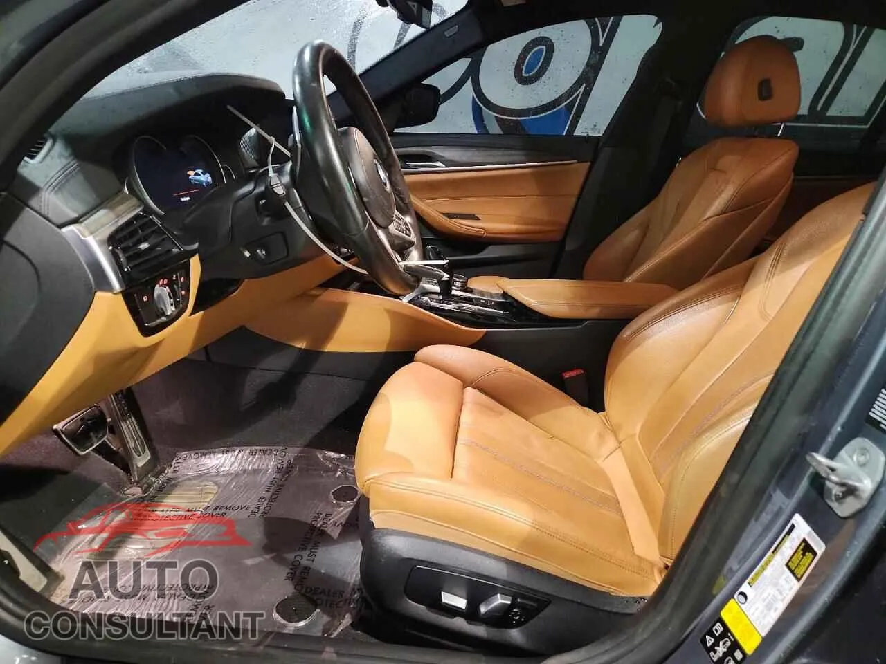 2017 BMW 5 SERIES Damaged VIN WBAJE7C3XHG890656 – exterior detail