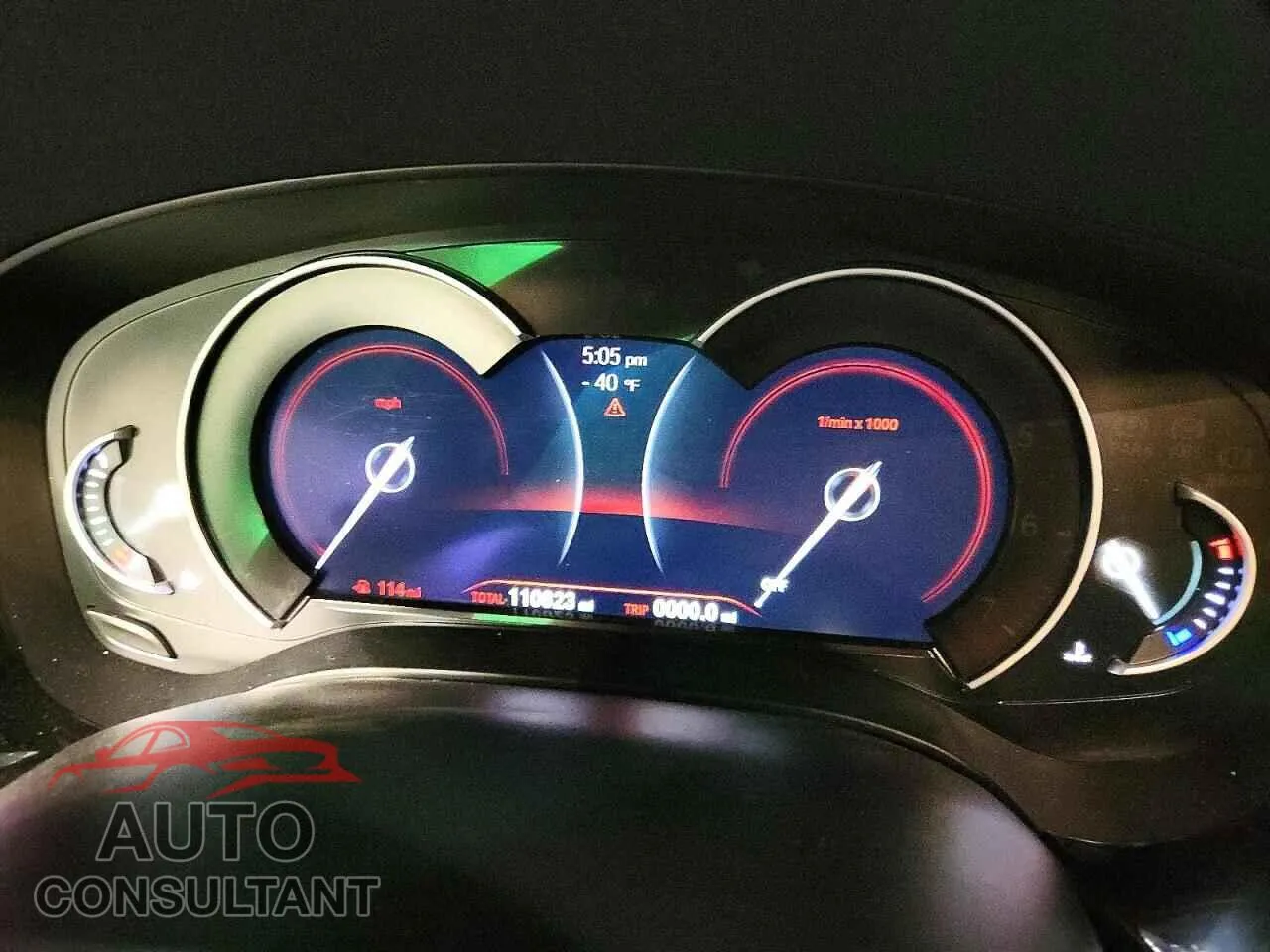 2017 BMW 5 SERIES Damaged VIN WBAJE7C3XHG890656 – trunk area