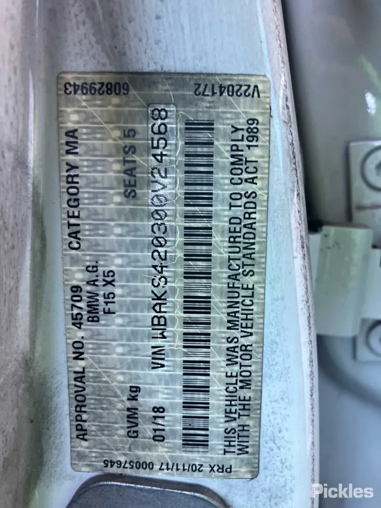 2018 BMW X5 Damaged VIN WBAKS420300V24568 – photo 11