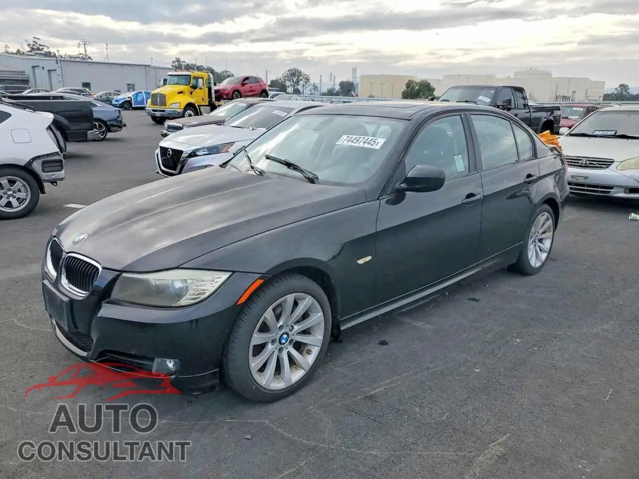 2011 BMW 3 SERIES VIN WBAPH5G58BNM71578