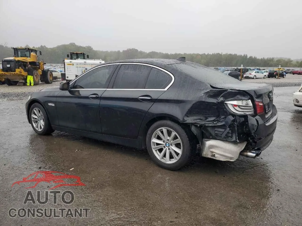 2013 BMW 5 SERIES Damaged VIN WBAXG5C54DD234653 – rear exterior