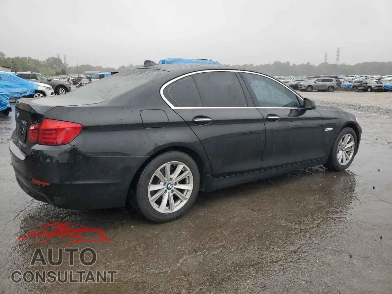 2013 BMW 5 SERIES Damaged VIN WBAXG5C54DD234653 – side profile