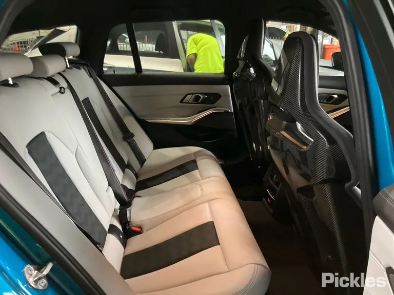 2024 BMW M3 Used VIN WBS12GB040FS07274 – rear exterior