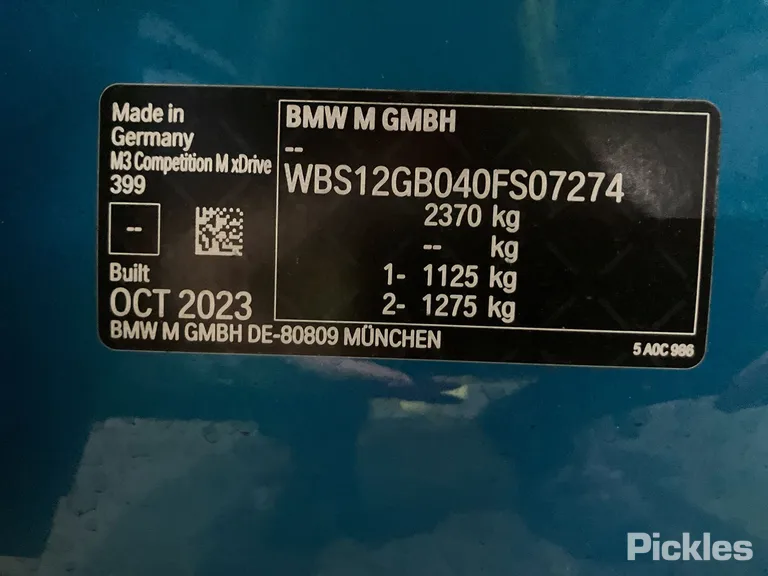 2024 BMW M3 Used VIN WBS12GB040FS07274 – photo 32