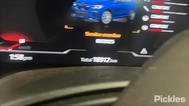 2023 BMW X6 M Used VIN WBSCY020709R82827 – dashboard