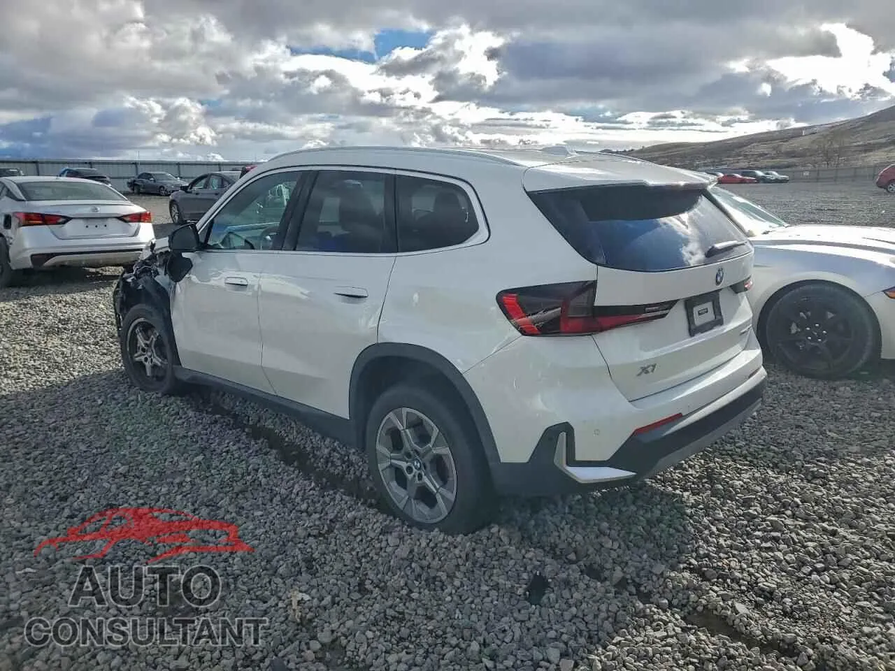 2023 BMW X1 Damaged VIN WBX73EF04P5V95302 – rear exterior 2023 BMW X1 Damaged VIN WBX73EF04P5V95302 – rear exterior