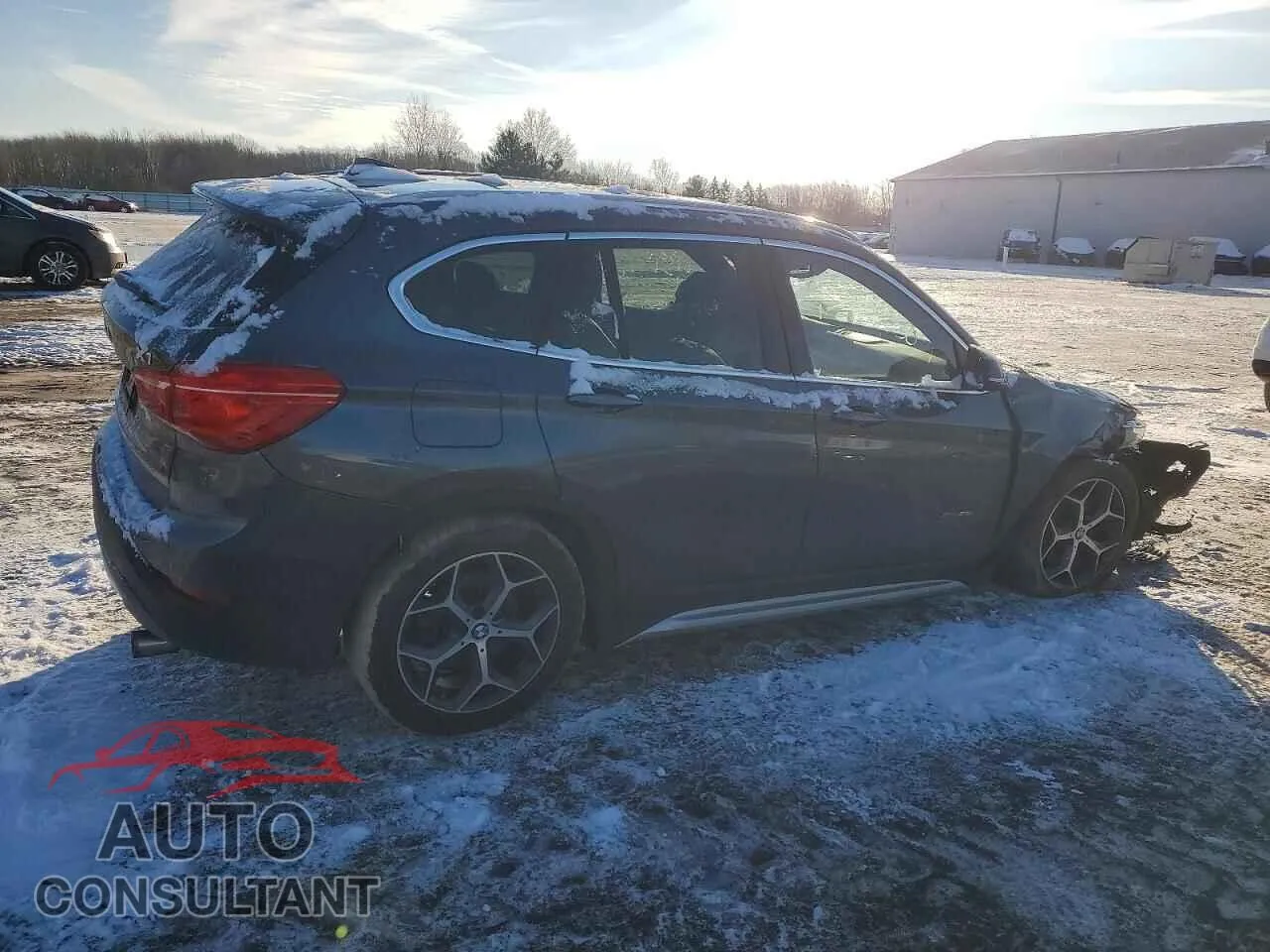 2016 BMW X1 Damaged VIN WBXHT3C30G5F64980 – side profile 2016 BMW X1 Damaged VIN WBXHT3C30G5F64980 – side profile