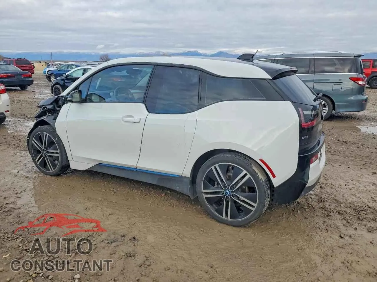 2017 BMW I SERIES Damaged VIN WBY1Z8C37HV891819 – rear exterior