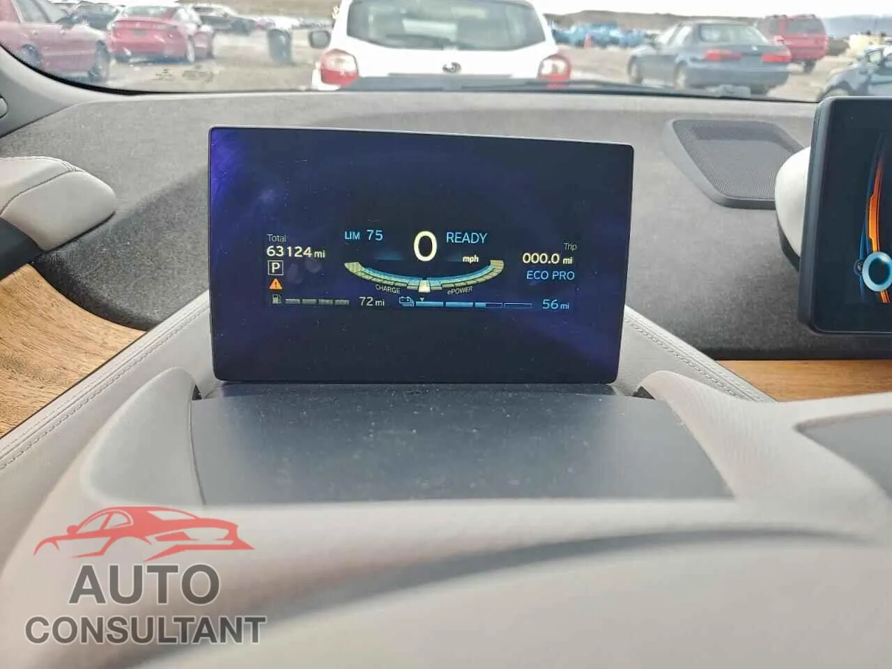 2017 BMW I SERIES Damaged VIN WBY1Z8C37HV891819 – trunk area
