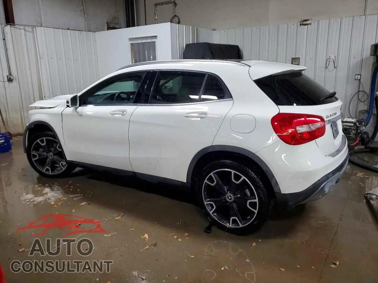 2018 MERCEDES-BENZ GLA-CLASS Damaged VIN WDCTG4GB6JJ408712 – rear exterior