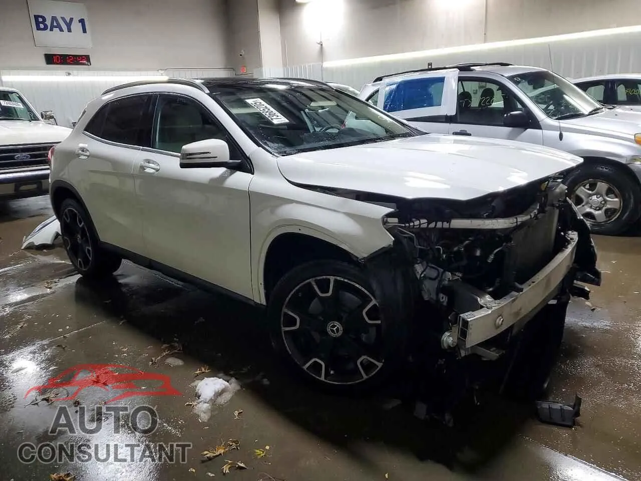 2018 MERCEDES-BENZ GLA-CLASS Damaged VIN WDCTG4GB6JJ408712 – dashboard