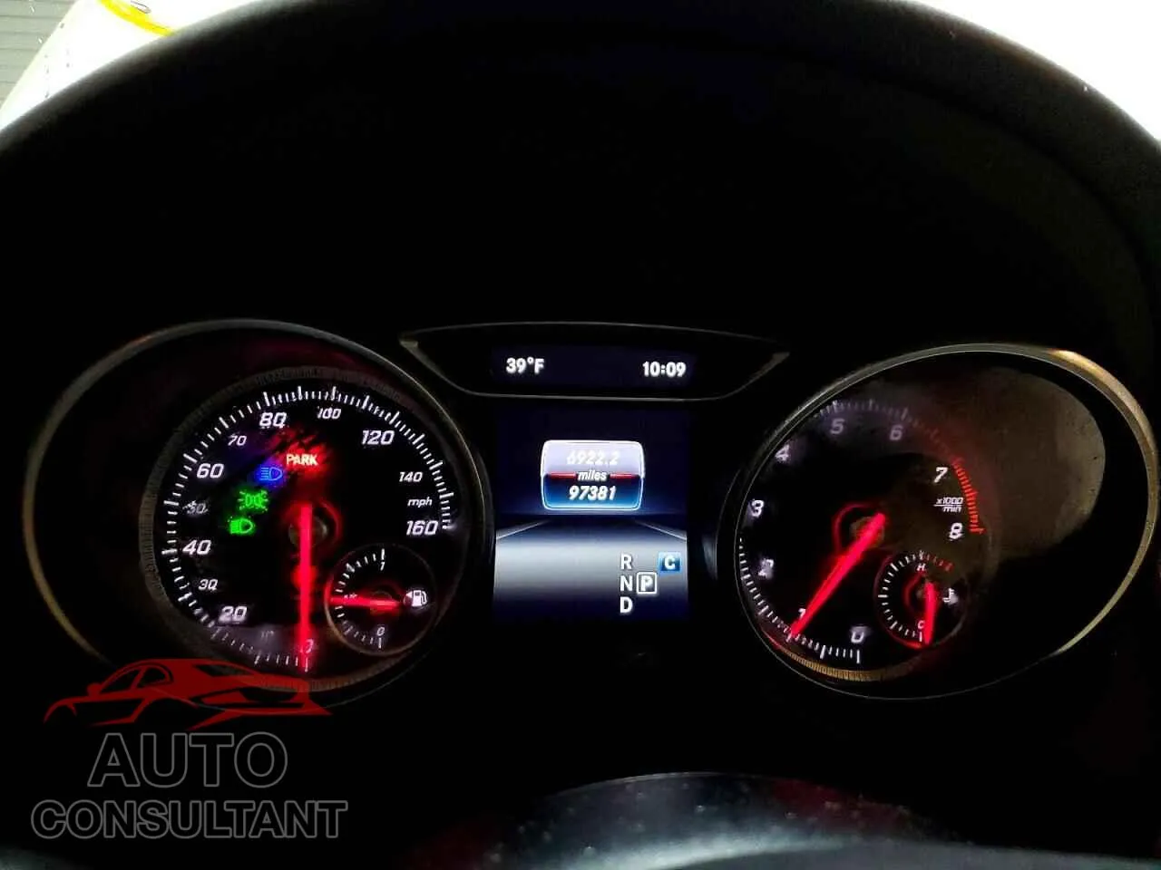 2018 MERCEDES-BENZ GLA-CLASS Damaged VIN WDCTG4GB6JJ408712 – trunk area