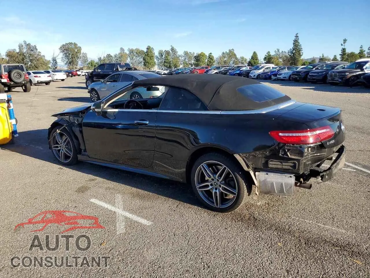 2018 MERCEDES-BENZ E-CLASS Damaged VIN WDD1K6GB7JF047989 – rear exterior
