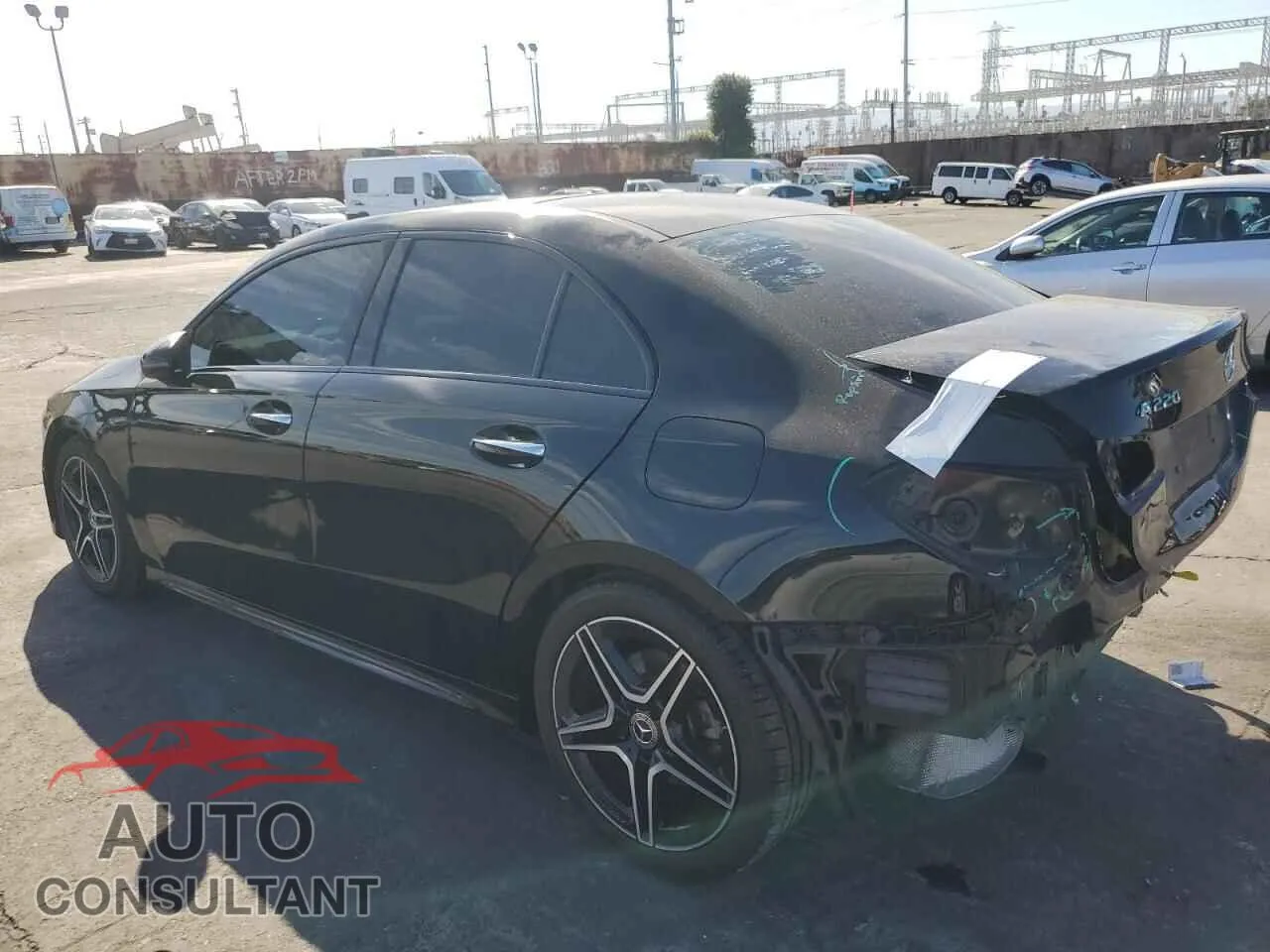 2019 MERCEDES-BENZ A-CLASS Damaged VIN WDD3G4EB3KW012935 – rear exterior