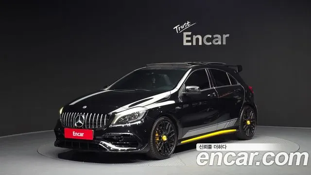 2018 Mercedes-Benz A-Class W176 A45 AMG 4MATIC Sold VIN WDDBF5CB7JJ631539 – side profile