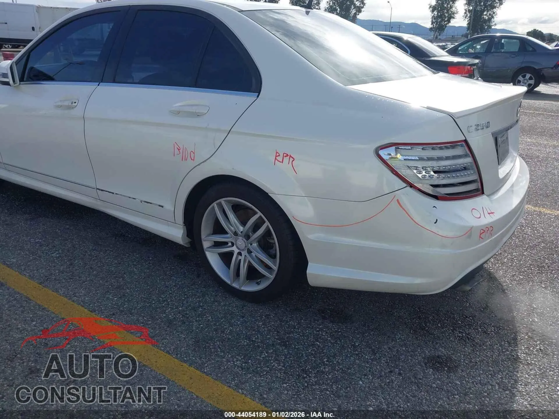 2014 MERCEDES-BENZ C 250 Damaged VIN WDDGF4HB7EG189261 – engine bay