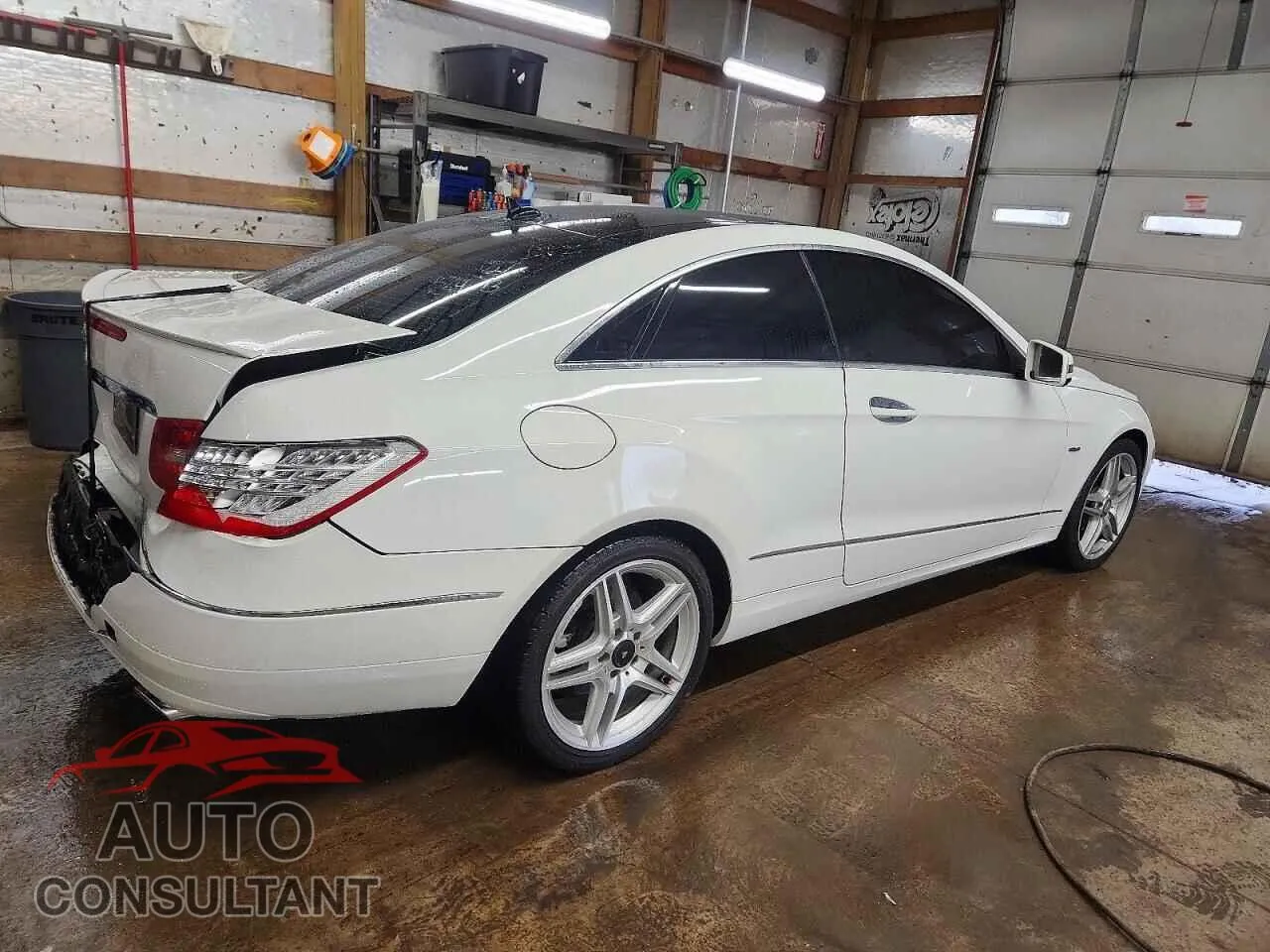 2012 MERCEDES-BENZ E-CLASS Damaged VIN WDDKJ5KB9CF134613 – side profile