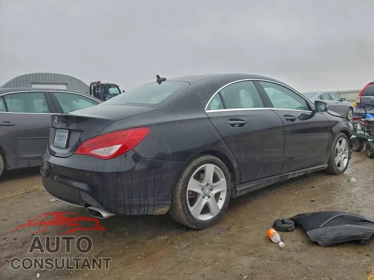 2016 MERCEDES-BENZ CLA-CLASS Damaged VIN WDDSJ4EB0GN371718 – side profile