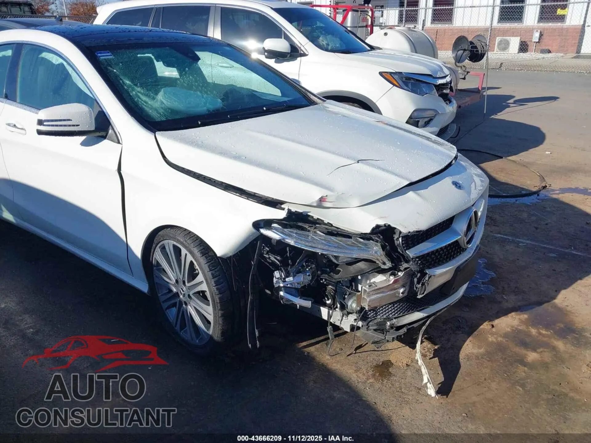 2018 MERCEDES-BENZ CLA 250 Damaged VIN WDDSJ4EB6JN518440 – engine bay