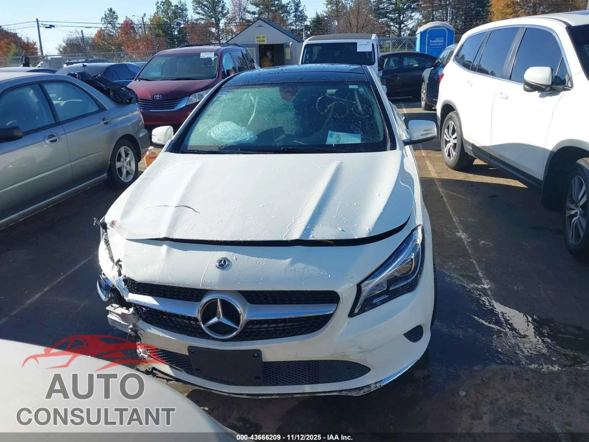 2018 MERCEDES-BENZ CLA 250 Damaged VIN WDDSJ4EB6JN518440 – photo 12