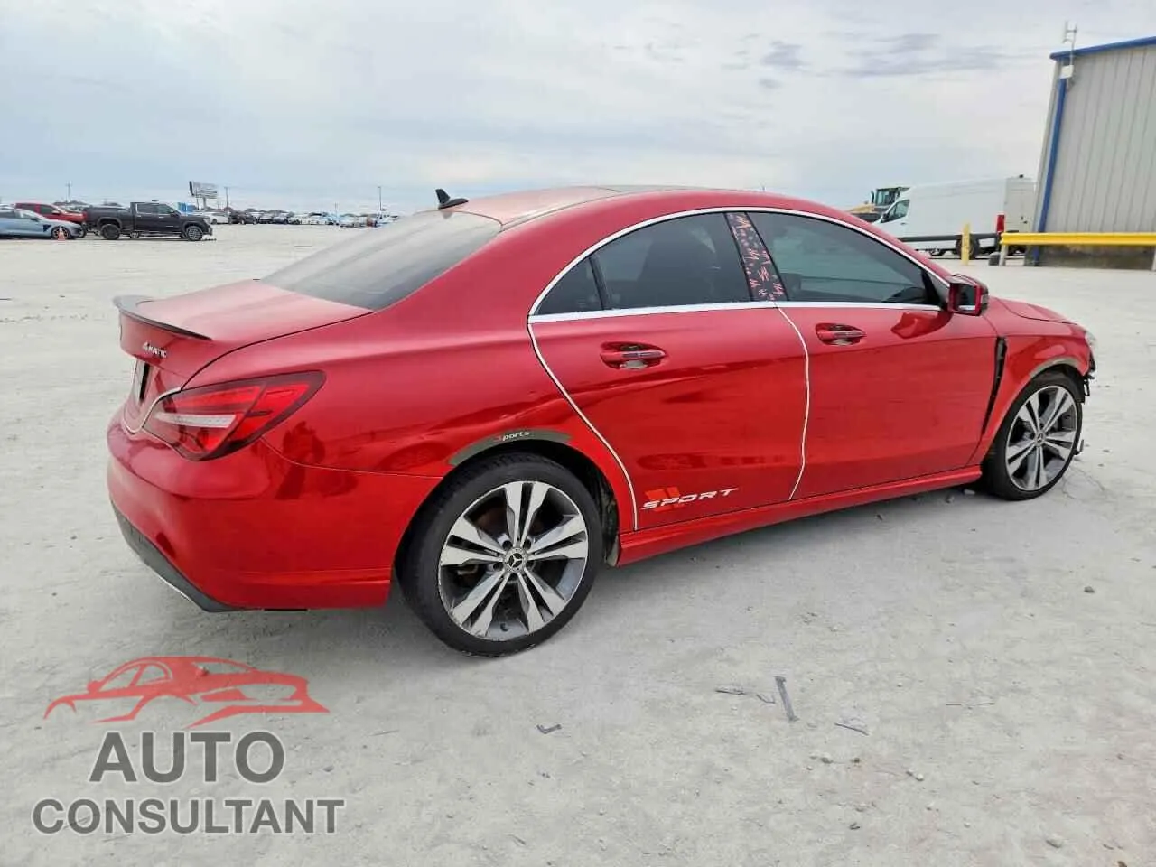 2019 MERCEDES-BENZ CLA-CLASS Damaged VIN WDDSJ4EB9KN704930 – side profile