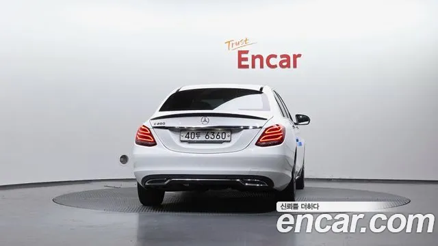 2017 Mercedes-Benz C-Class W205 C200 Avantgarde Sold VIN WDDWF4CB6HF523163 – trunk area