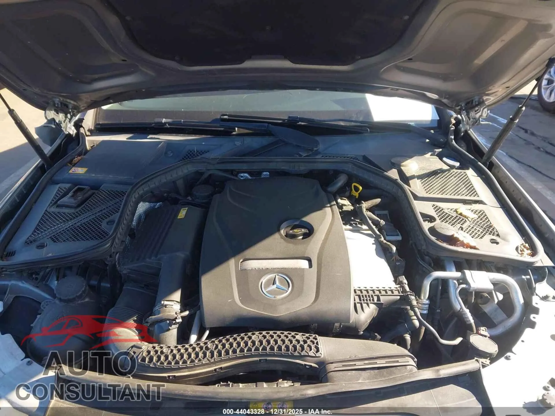 2016 MERCEDES-BENZ C 300 Damaged VIN WDDWF4KB3GR124998 – odometer reading