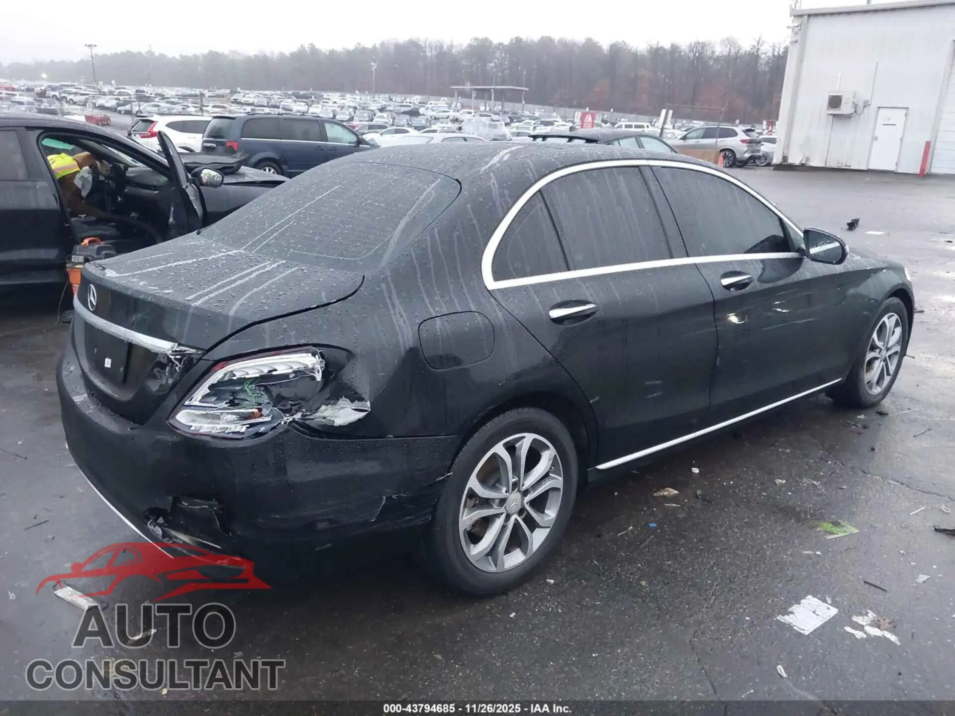 2018 MERCEDES-BENZ C 300 Damaged VIN WDDWF4KB9JR356254 – dashboard